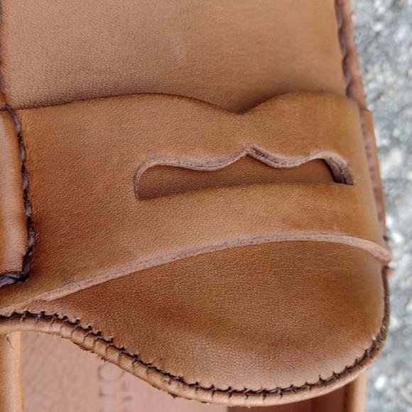 Allen Edmonds Super Sport Tan Leather Penny Loafers 7.5 D NWOT main image 10